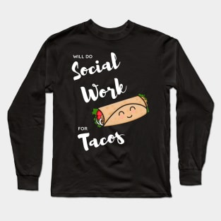 Best Personalized Gift Idea for Social Worker Long Sleeve T-Shirt